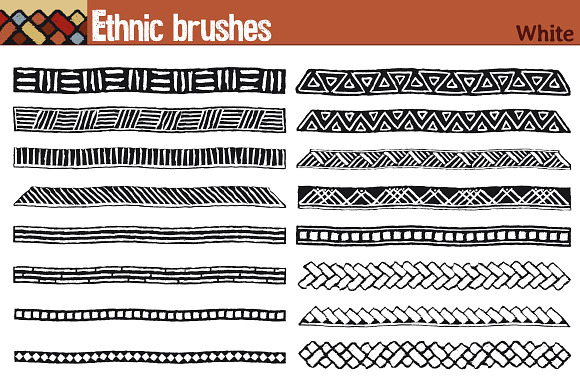 Ethnic brushes in Add-Ons - product preview 7