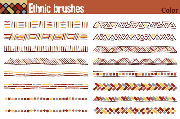 Ethnic brushes in Add-Ons - product preview 8