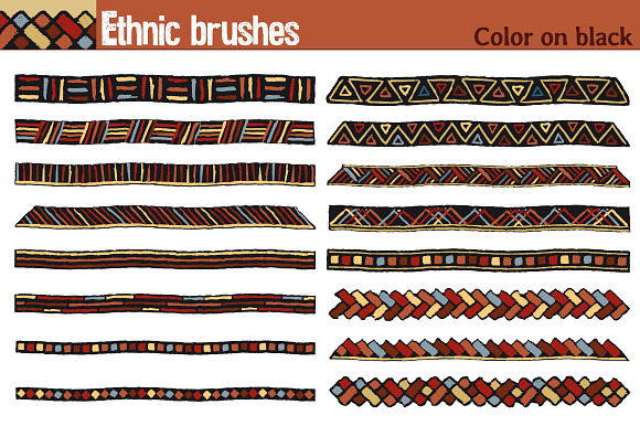 Ethnic brushes in Add-Ons - product preview 9