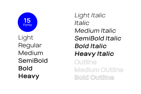 TYROS Pro Modern Geometric Typeface in Sans-Serif Fonts - product preview 6