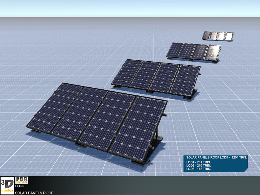 Solar Panels Roof in Urban - product preview 2