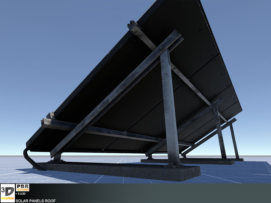 Solar Panels Roof in Urban - product preview 3