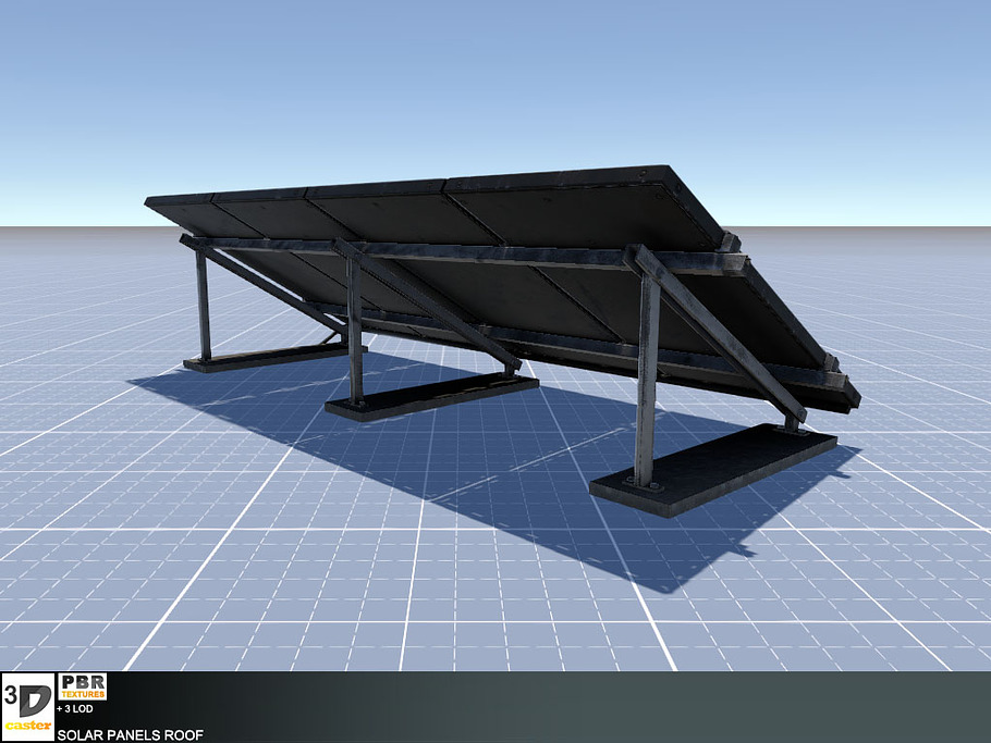 Solar Panels Roof in Urban - product preview 4
