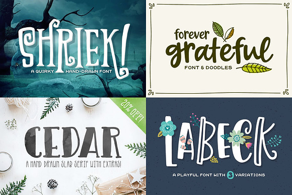 Sweet Dreams Font Bundle in Display Fonts - product preview 2