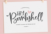 Hey Bombshell Font Family