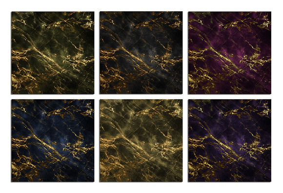 Gold Marble Dark Textures in Textures - product preview 2