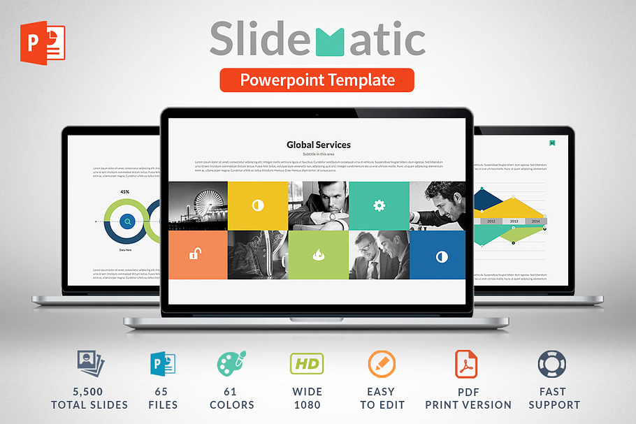Slidematic | Powerpoint Template in PowerPoint Templates - product preview 8