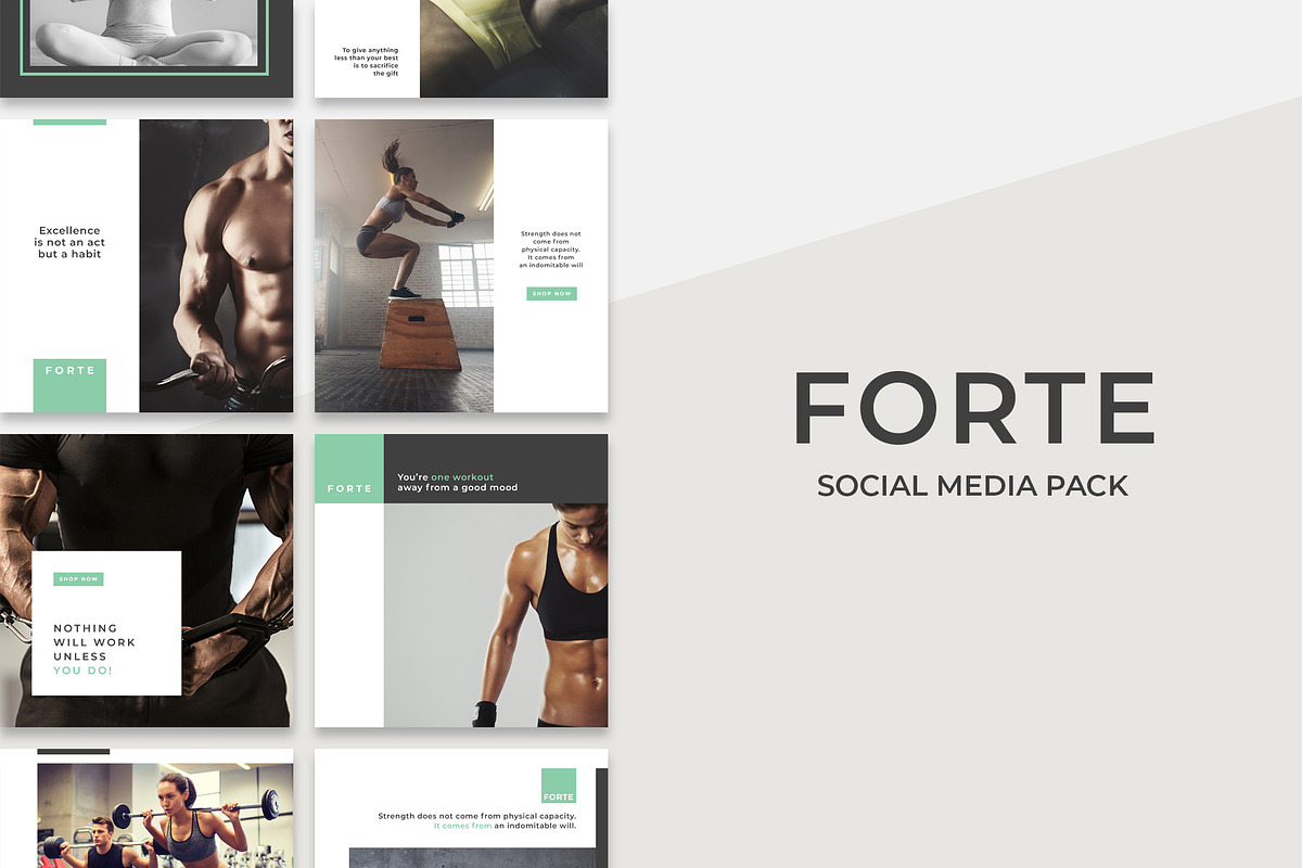 Forte Social Media Pack in Instagram Templates - product preview 8