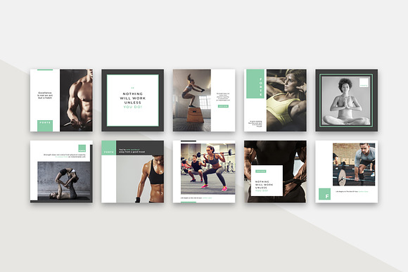 Forte Social Media Pack in Instagram Templates - product preview 1