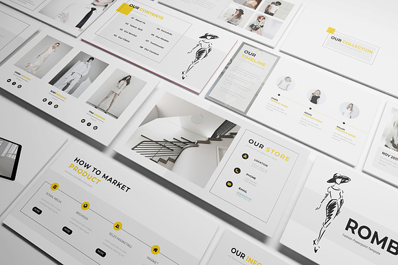 Fashion Powerpoint Template in PowerPoint Templates - product preview 1