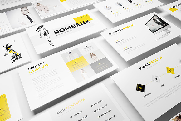 Fashion Powerpoint Template in PowerPoint Templates - product preview 2