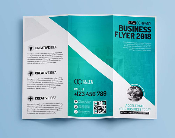 Trifold Brochure 3 in Brochure Templates - product preview 4