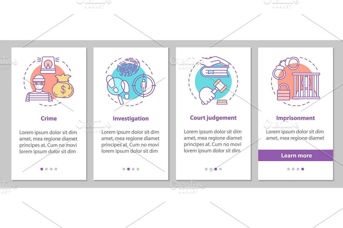 Law enforcement onboarding screen in Product Mockups - product preview 8
