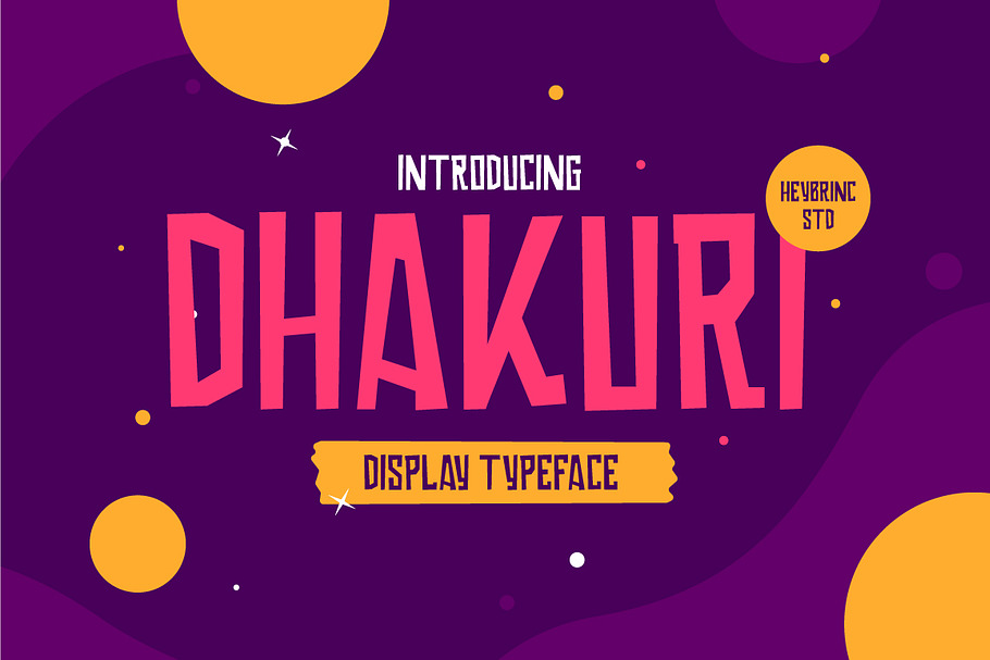 Dhakuri in Display Fonts - product preview 8