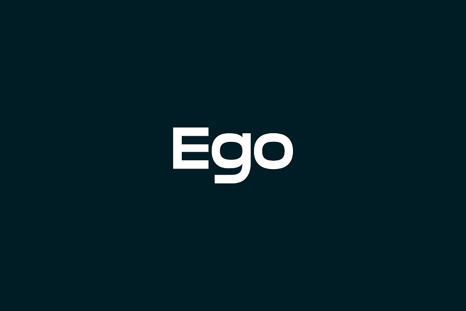 EGO - Unique Display Typeface in Display Fonts - product preview 8