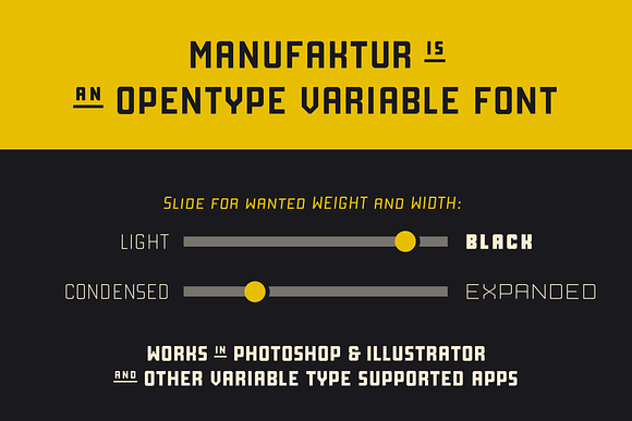 Manufaktur - A 60 fonts family in Military Fonts - product preview 2