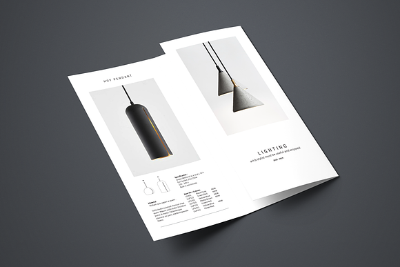 C E N T R E — Trifold Brochure in Brochure Templates - product preview 2
