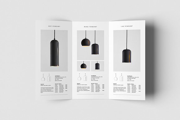 C E N T R E — Trifold Brochure in Brochure Templates - product preview 5