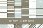 Seamless Patterns: Dots and Stripes