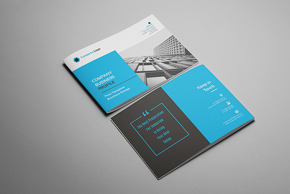 Hilih - A5 Company Profile Brochure in Brochure Templates - product preview 1