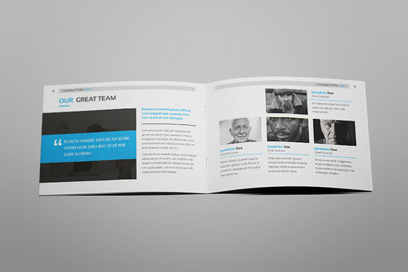 Hilih - A5 Company Profile Brochure in Brochure Templates - product preview 6