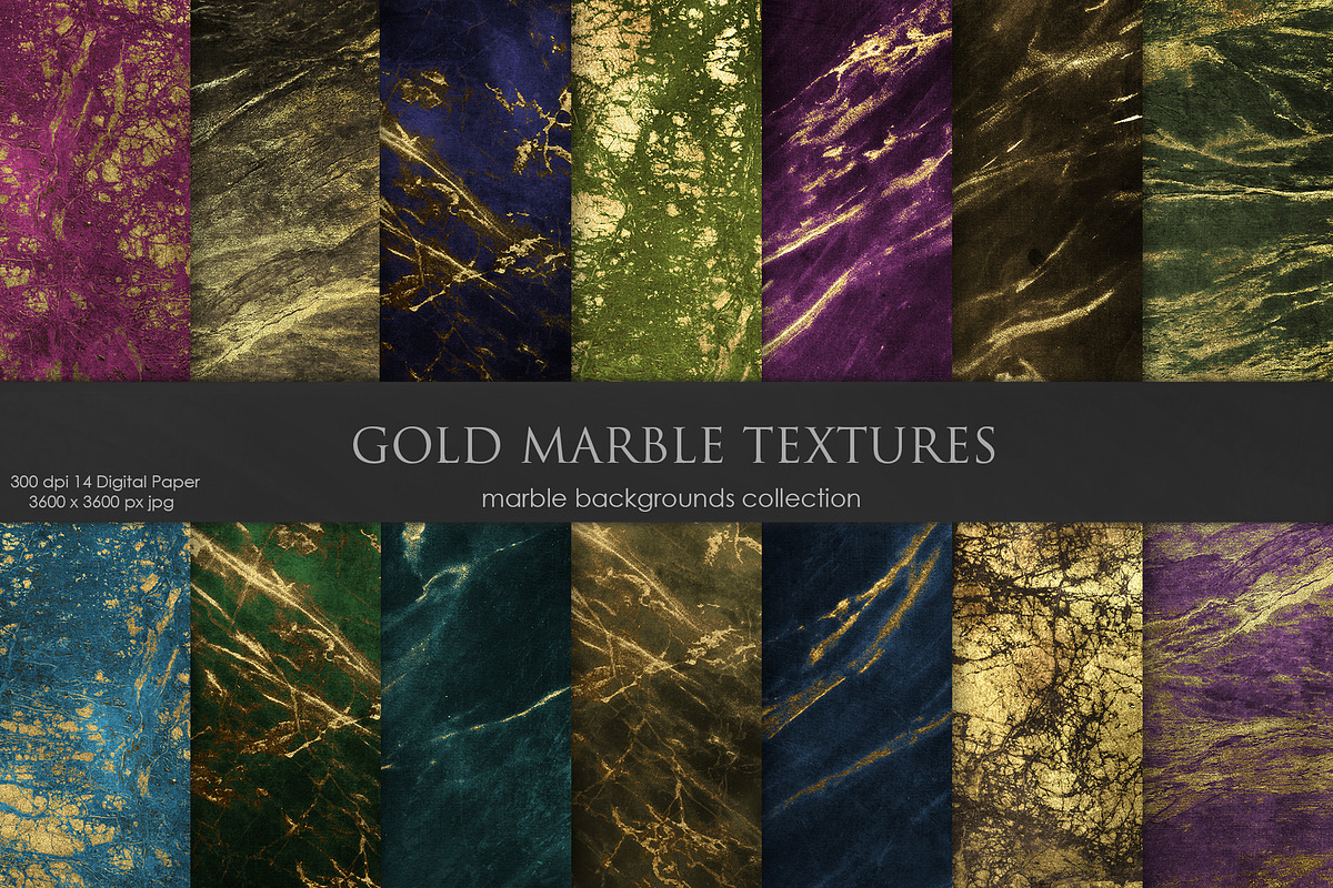 Gold Navy Marble Abstract Textures in Textures - product preview 8