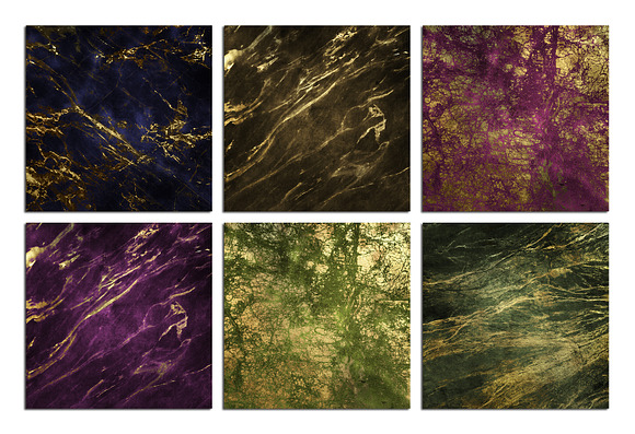 Gold Navy Marble Abstract Textures in Textures - product preview 1