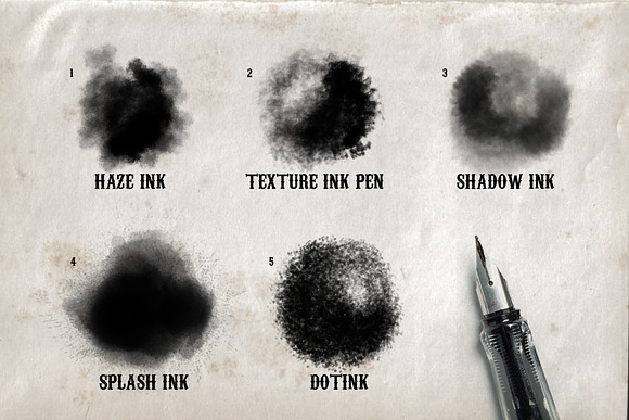 Real Ink Brushes for Procreate in Add-Ons - product preview 1
