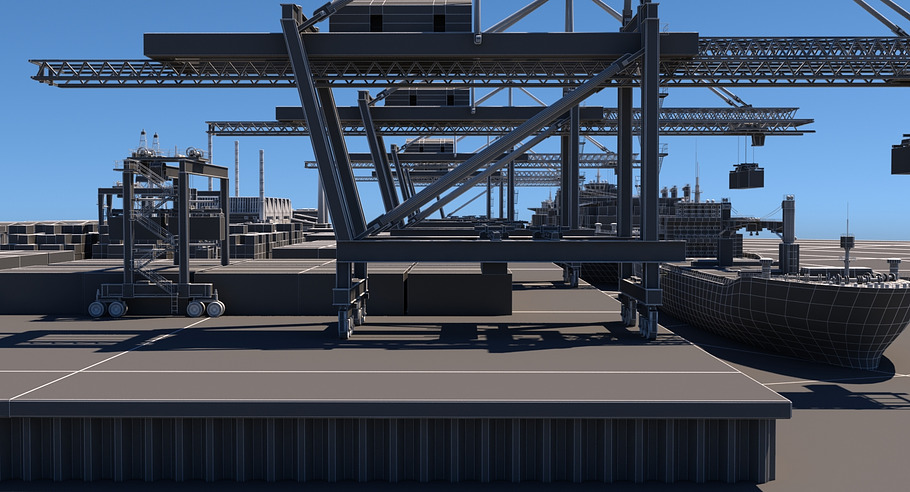 Cargo Dockyard in Architecture - product preview 8