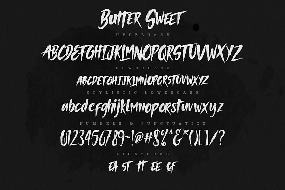 Butter Sweet Typeface in Display Fonts - product preview 4