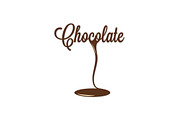Chocolate isolated sign