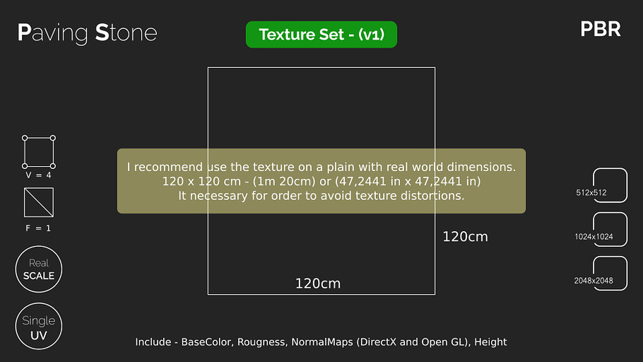Paving Stone - small seamless textur in Man-Made - product preview 1