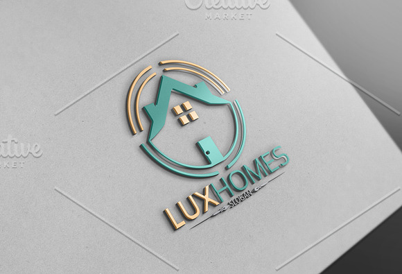 Lux Homes Logo in Logo Templates - product preview 2