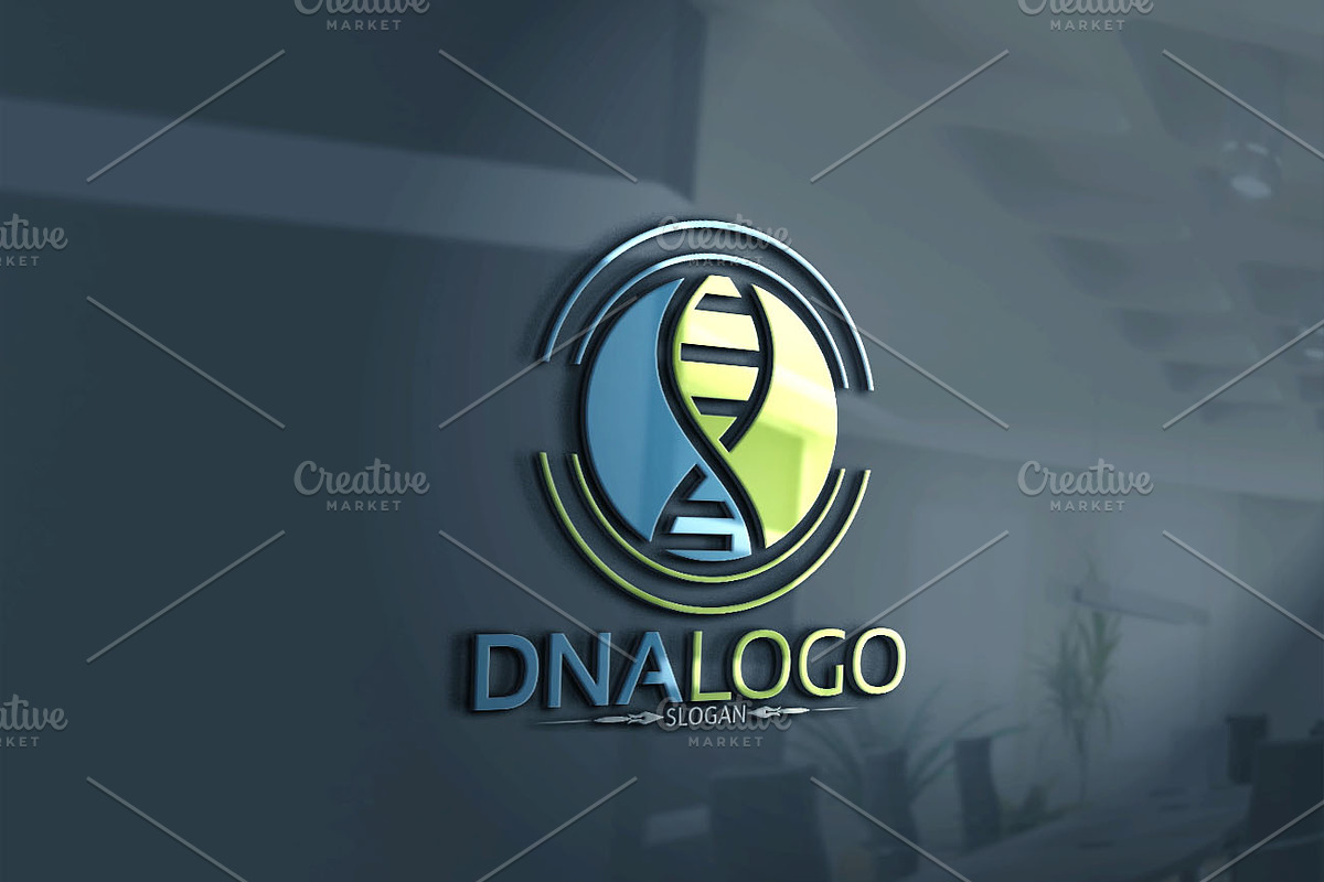 DNA Logo in Logo Templates - product preview 8
