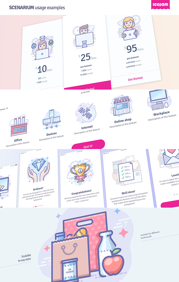 Scenarium icons vol.2 in Marketing Icons - product preview 2