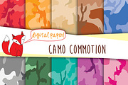 Camouflage Digital Papers