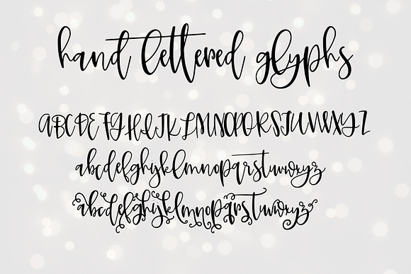 Clover Blossom in Script Fonts - product preview 2