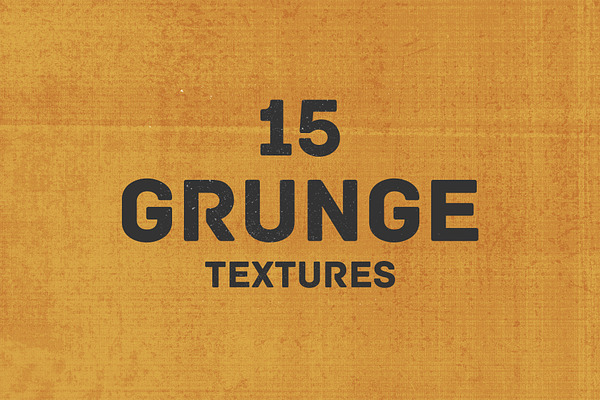 15 Grunge Textures
