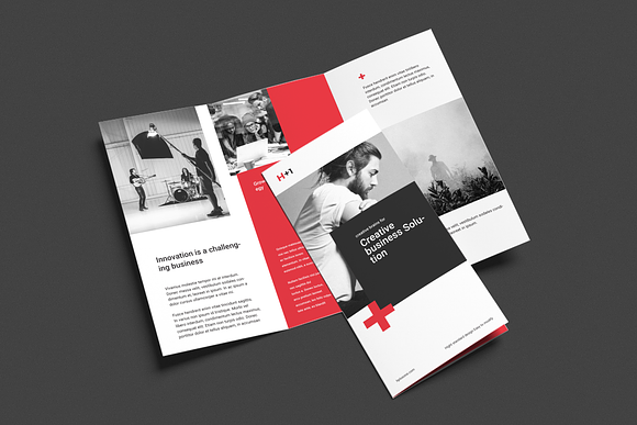 Corporate Trifold Brochure  in Brochure Templates - product preview 1