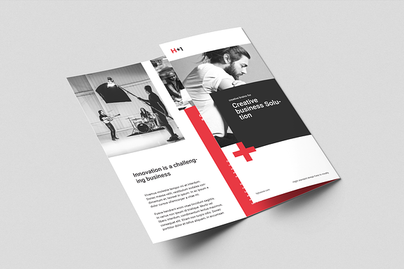 Corporate Trifold Brochure  in Brochure Templates - product preview 2