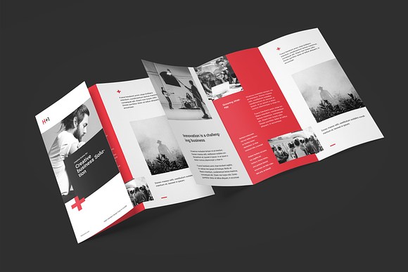 Corporate Trifold Brochure  in Brochure Templates - product preview 3