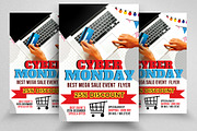 Cyber Monday Flyer Template Vol-01