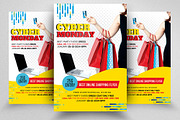 Cyber Monday Flyer Template Vol-03