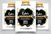 Cyber Monday Flyer Template Vol-09