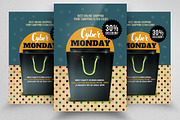 Cyber Monday Flyer Template Vol-10