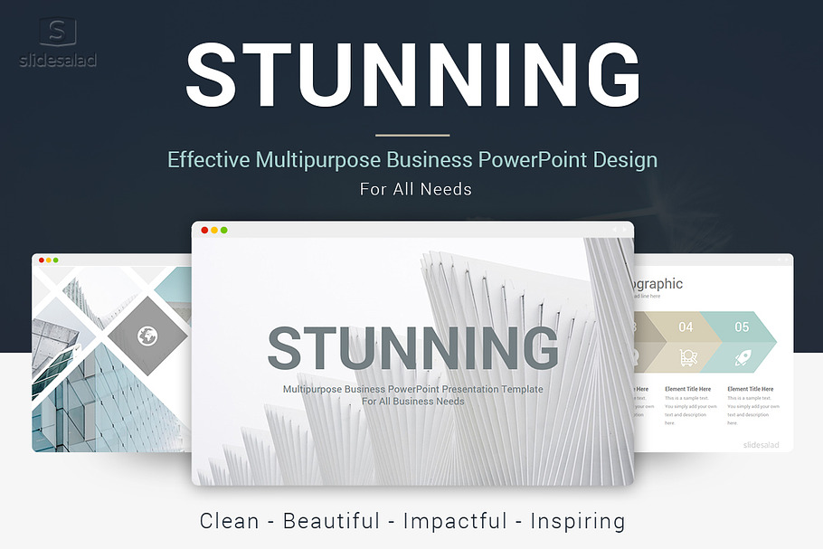 Best Stunning PowerPoint Template in PowerPoint Templates - product preview 8