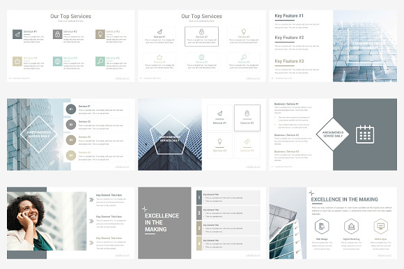 Best Stunning PowerPoint Template in PowerPoint Templates - product preview 9