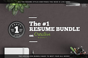 10 Best Selling Resume Mega Bundle