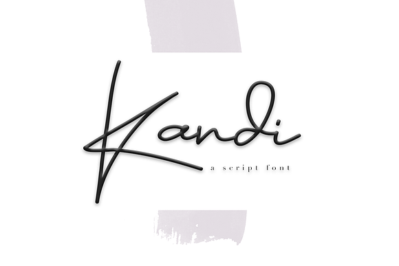 Handwritten Font Bundle in Hand-lettered Fonts - product preview 94