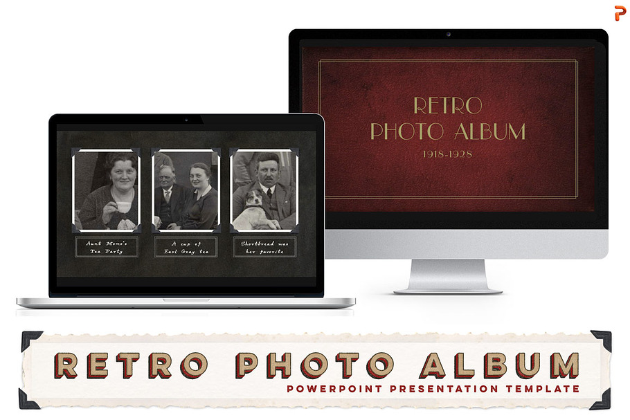 Retro Photo Album PPT Template in PowerPoint Templates - product preview 8